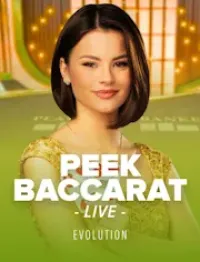 peek baccarat slot logo