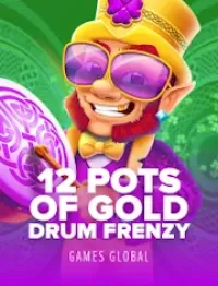 12 pots of gold drum frenzy logo
